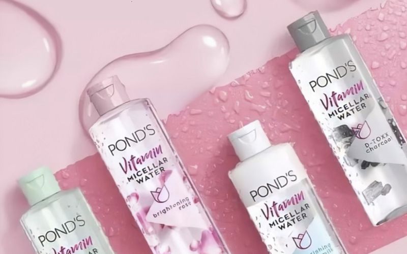 Các sản phẩm của Pond's phổ biến trên thị trường