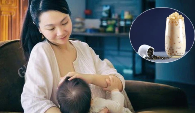 Uống trà sữa trong thời kỳ cho con bú có nguy hiểm không?