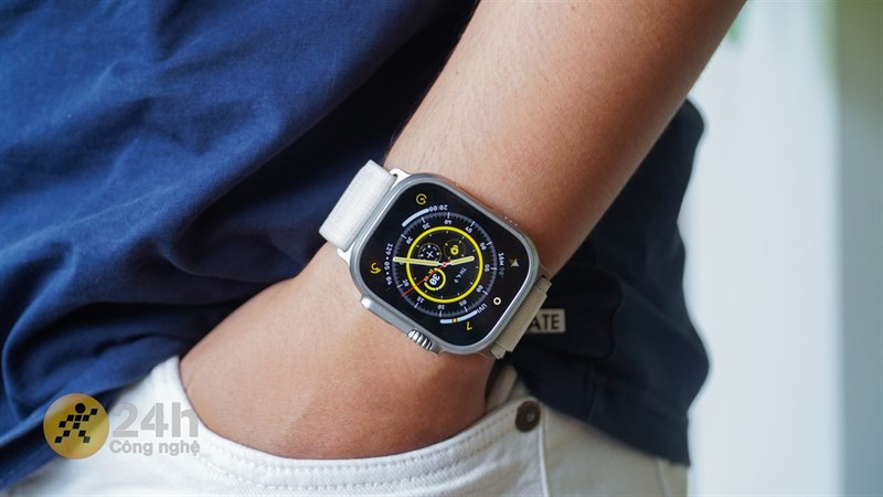 Cách đổi mặt đồng hồ Apple Watch Ultra