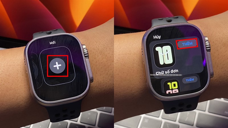 Cách đổi mặt đồng hồ Apple Watch Ultra