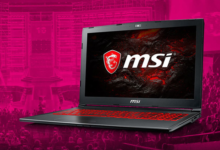Dòng laptop gaming GV Series của MSI là dòng máy phổ biến với mức giá hấp dẫn.