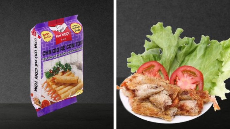Chả giò rế con tôm Kim Ngọc