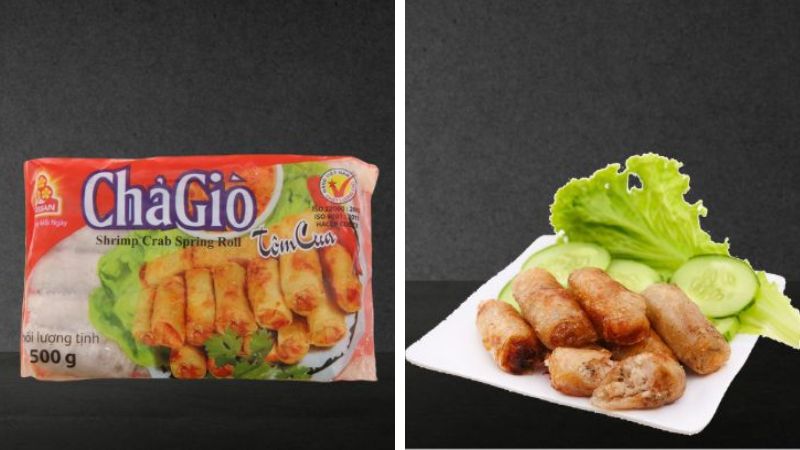 Chả giò tôm cua Vissan