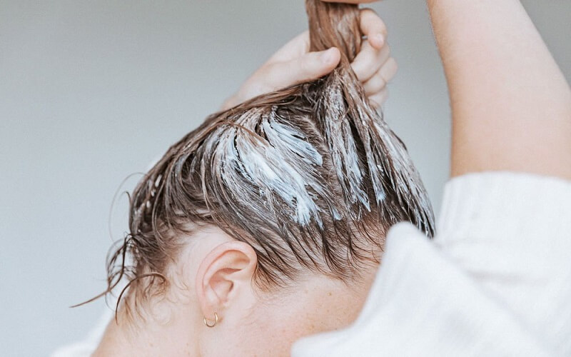 Dyed hair should only be washed 2-3 times a week