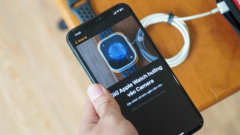 Cách kết nối Apple Watch Ultra với iPhone