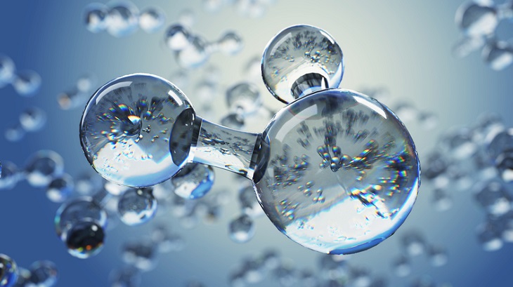 Nước Hydrogen có chứa nhiều ion H+ và có thể dùng mắt quan sát các bọt khí bám vào thành cốc Nước Hydrogen có chứa nhiều ion H+ và có thể dùng mắt quan sát các bọt khí bám vào thành cốc