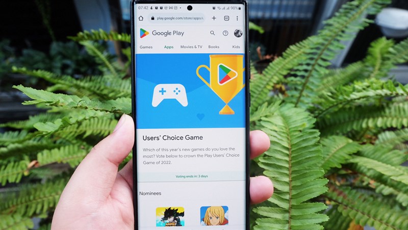 Hình ảnh tựa game được Google Play bình chọn