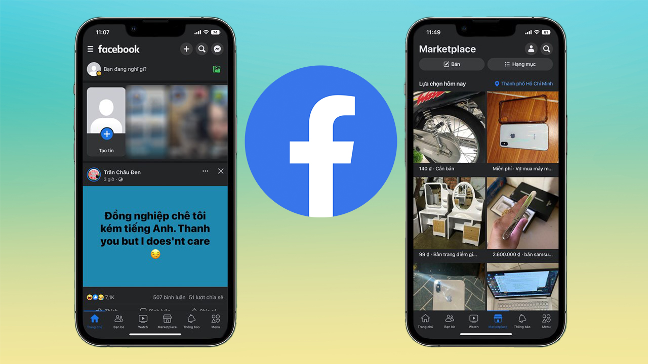 Cách bật chế độ tối (DarkMode) Facebook trên iPhone để tránh chói mắt