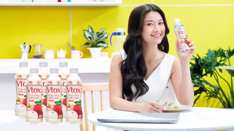 Vtox Ajinomoto vị vải