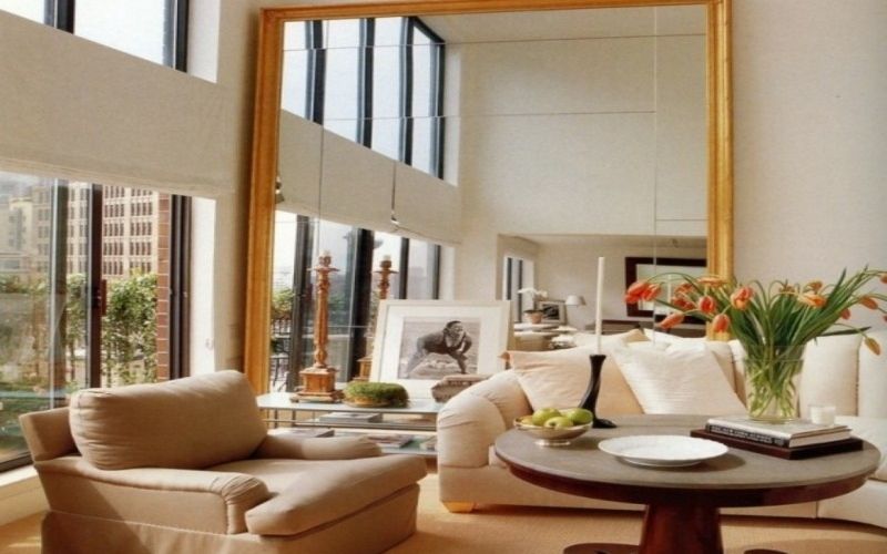 Đặt gương lớn trong phòng