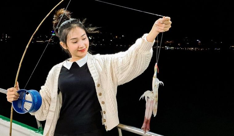 Trải nghiệm câu mực tại Phú Quốc với mùa nước mực cuối năm 