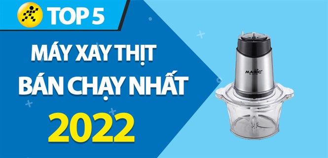 Top 5 máy xay thịt bán chạy nhất năm 2022 tại Điện máy XANH
