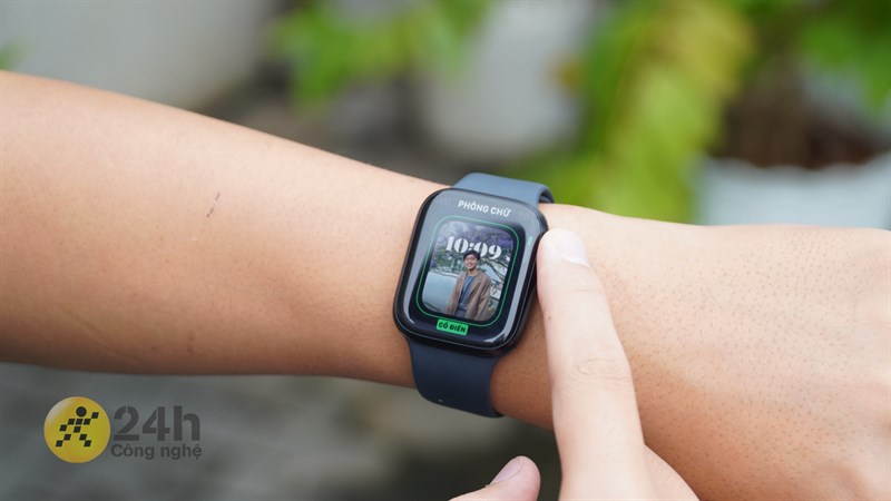 Cách đổi mặt đồng hồ Apple Watch series 8