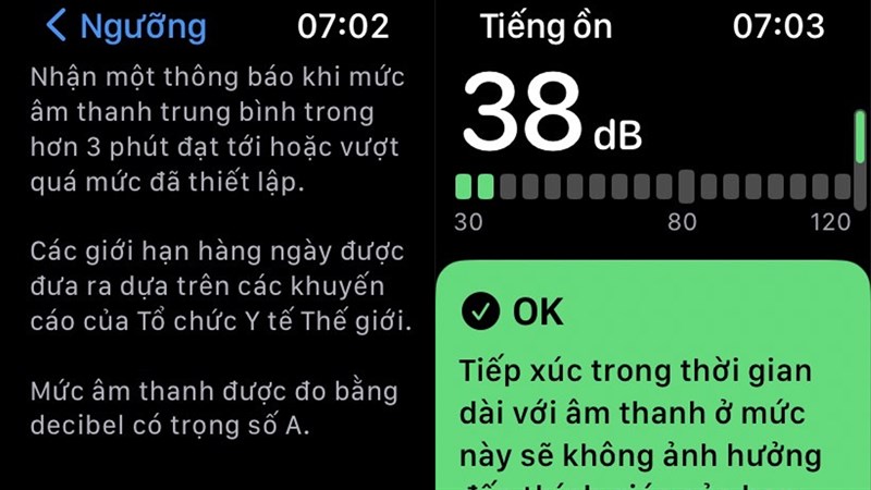 Cách đo mức độ tiếng ồn bằng Apple Watch series 8 Cách đo mức độ tiếng ồn bằng Apple Watch series 8