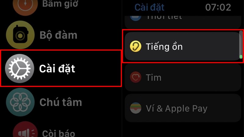 Cách đo mức độ tiếng ồn bằng Apple Watch series 8 Cách đo mức độ tiếng ồn bằng Apple Watch series 8