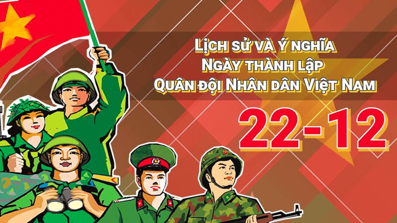 Ngày Quân đội nhân dân Việt Nam: Ngày Quân đội nhân dân Việt Nam là dịp để cả nước cùng nhìn lại những thành công và chiến thắng của đội ngũ quân sự. Bên cạnh đó, hãy cùng đồng hành với quân đội nhân dân Việt Nam trong cuộc chiến chống dịch, góp phần xây dựng đất nước ngày càng phát triển và mạnh mẽ hơn. Hãy để hình ảnh của quân đội nhân dân Việt Nam nâng cao những giá trị đích thực trong chúng ta.