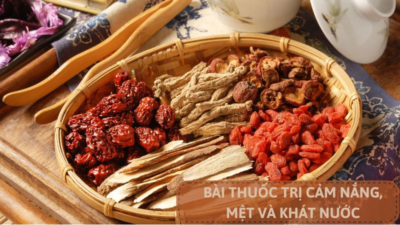 Bài thuốc trị cảm nắng, mệt và khát nước (hình ảnh minh họa)