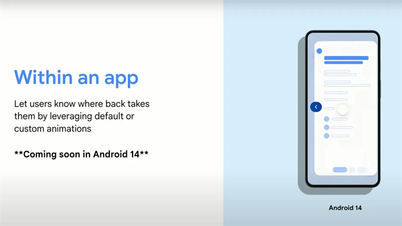 Tính năng tiên đoán quay về mới trên Android 14