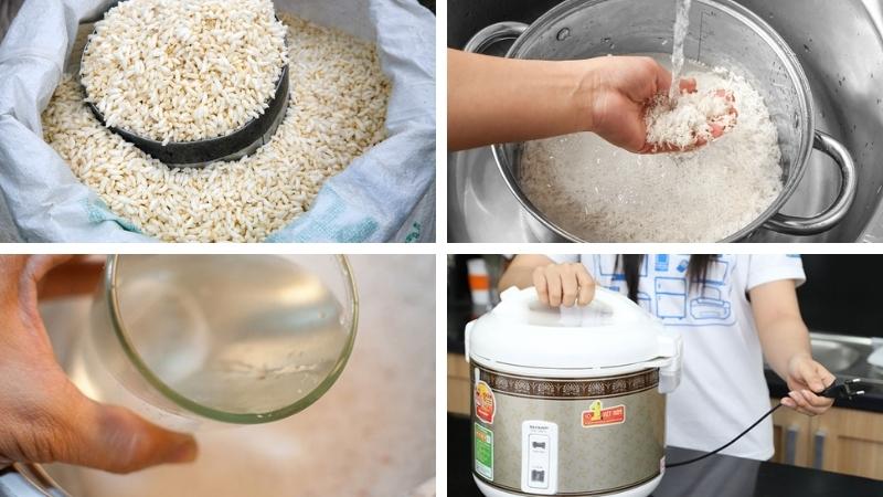 Cách nấu Gạo Hàm Châu