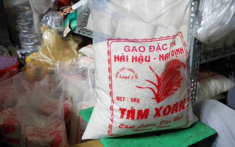 Giá tiền của gạo tám xoan Hải Hậu