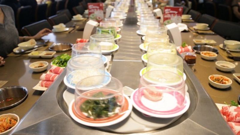 Buffet lẩu băng chuyền Kichi Kichi