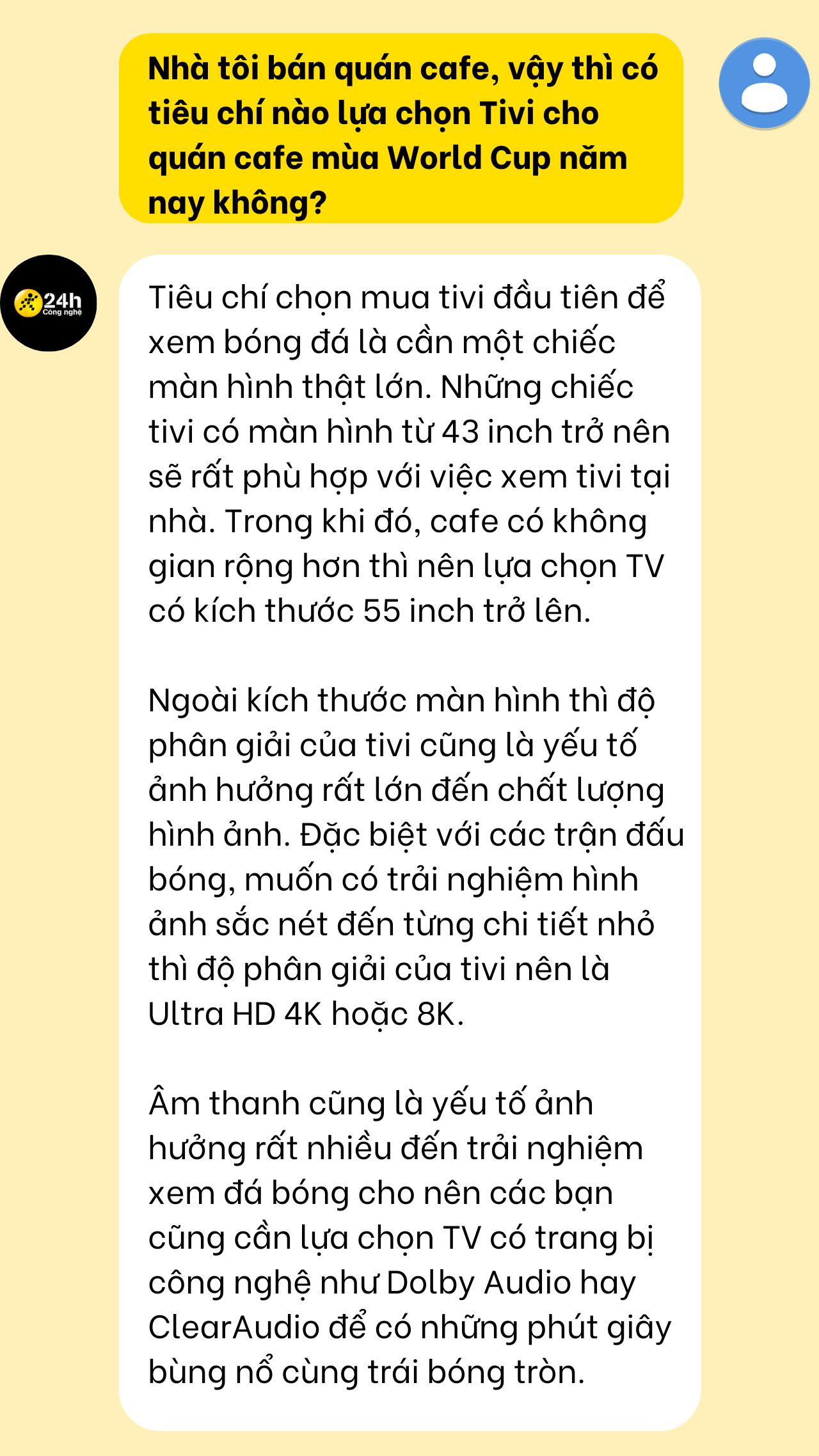 Chọn mua thiết bị xem World Cup Chọn mua thiết bị xem World Cup