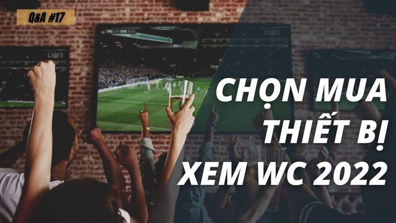 Chọn mua thiết bị xem World Cup