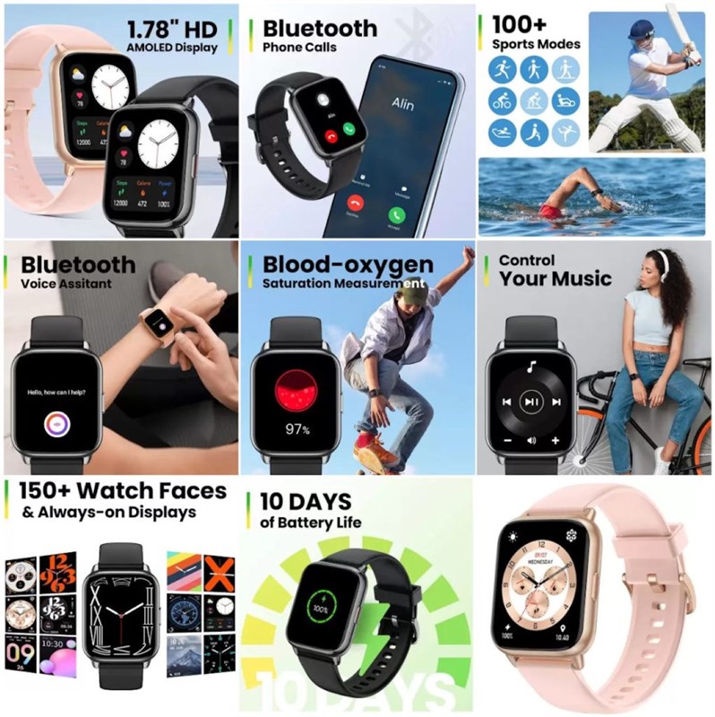 Các tính năng nổi bật của Amazfit Pop 2