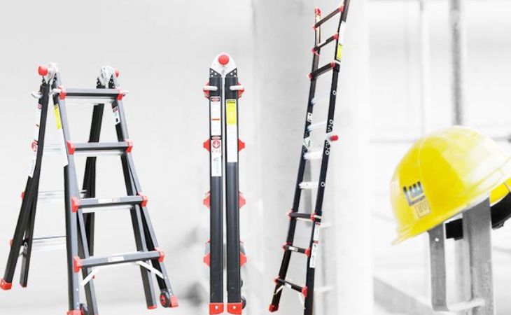 Thang nhôm Nikawa sở hữu thiết kế thang rút gọn giúp người dùng có thể điều chỉnh chiều cao của thang đa dạng theo ý muốn