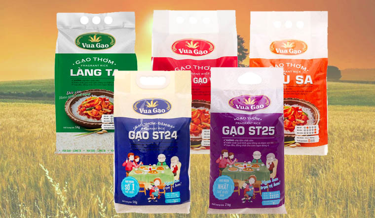 Top 5 sản phẩm gạo Vua Gạo ngon được ưa chuộng nhất