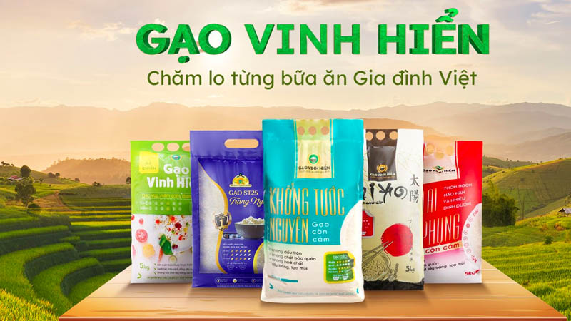 Các loại gạo Vinh Hiển