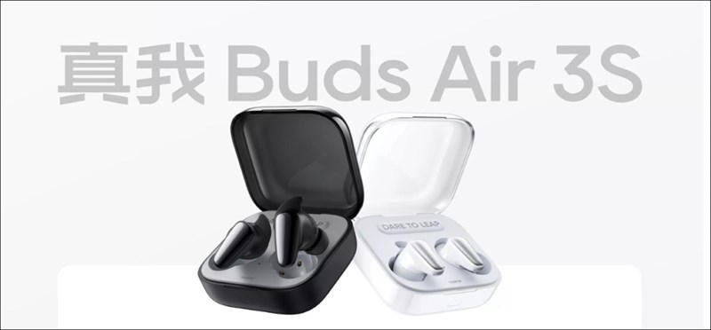 Hai phiên bản màu sắc của realme Buds Air 3S Hai phiên bản màu sắc của realme Buds Air 3S