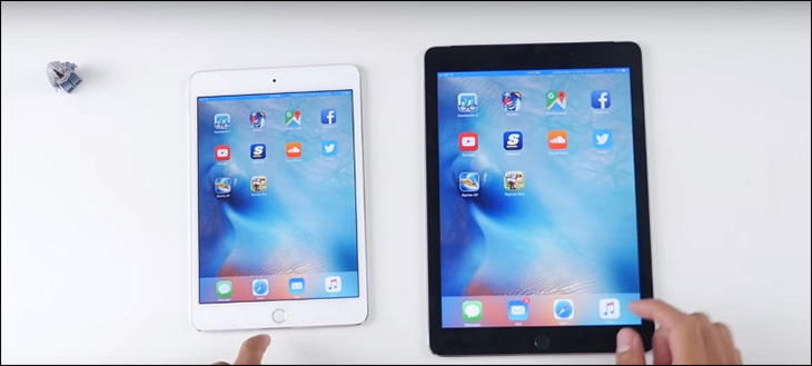 Nên mua iPad Mini 4 hay Air 2?