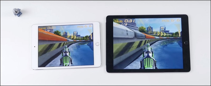 iPad Air 2 có dung lượng pin cao hơn so với iPad mini 4