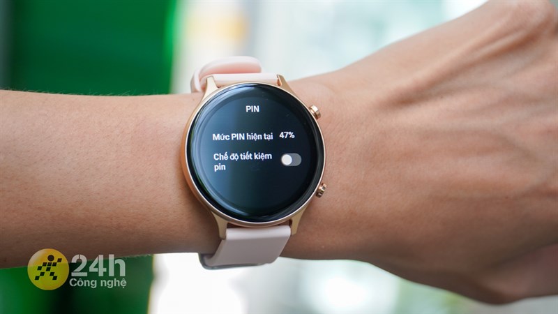 Thời lượng sử dụng dài trên BeFit Sporty 2 Thời lượng sử dụng dài trên BeFit Sporty 2