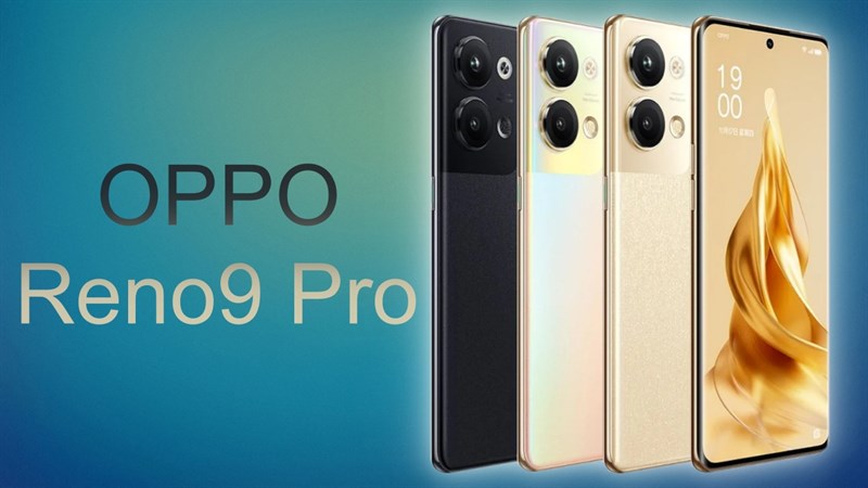 OPPO Reno9 Pro lộ ảnh render