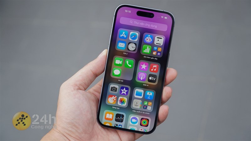 Màn hình iPhone 14 Pro có chất lượng hiển thị thuộc TOP đầu thị trường smartphone ở thời điểm hiện tại.