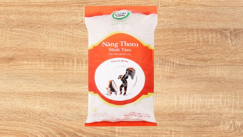 Gạo Nàng Thơm Chợ Đào Minh Tâm túi 5kg