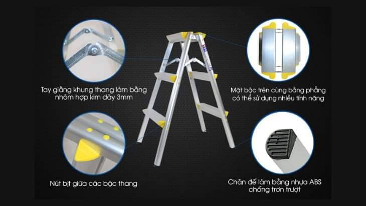 Chọn các sản phẩm có chân đế được làm từ nhựa ABS chống trơn trượt tốt