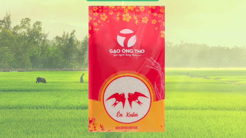 Gạo Ông Thọ Én Xuân túi 5kg