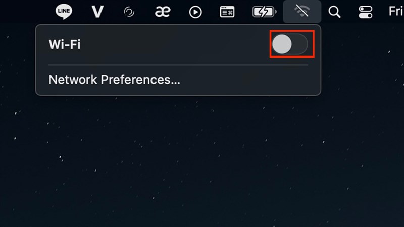 Tắt Wifi