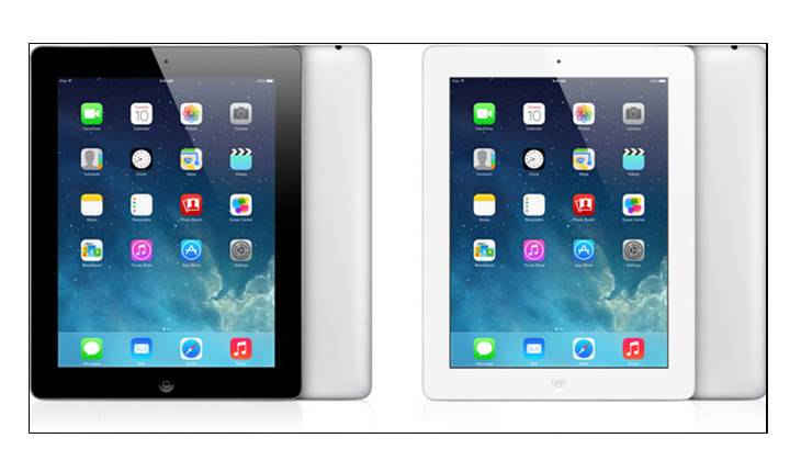 iPad 2 có hai phiên bản màu sắc đơn giản là đen và trắng