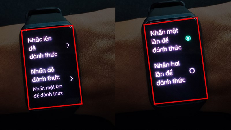 Cách chạm 2 lần để đánh thức màn hình OPPO Band 2 Cách chạm 2 lần để đánh thức màn hình OPPO Band 2