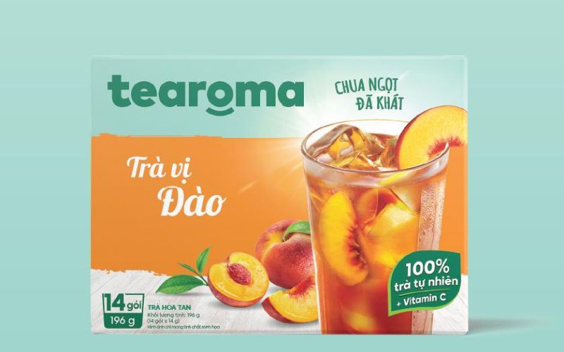 Trà đào Tearoma