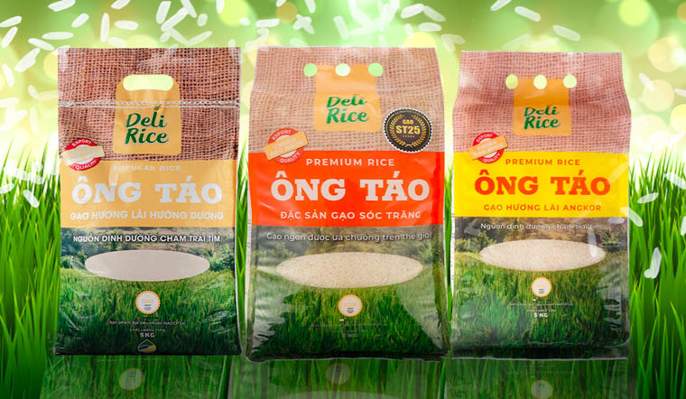 Top 3 sản phẩm gạo Delifarm Ông Táo ngon nhất hiện nay