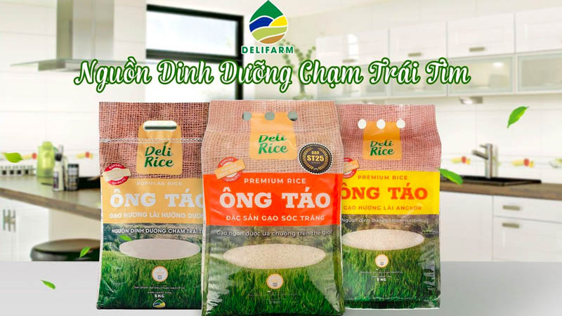 Giới thiệu về gạo Delifarm Ông Táo Giới thiệu về gạo Delifarm Ông Táo