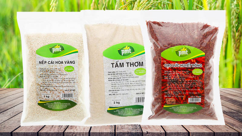 Các loại gạo PMT Các loại gạo PMT