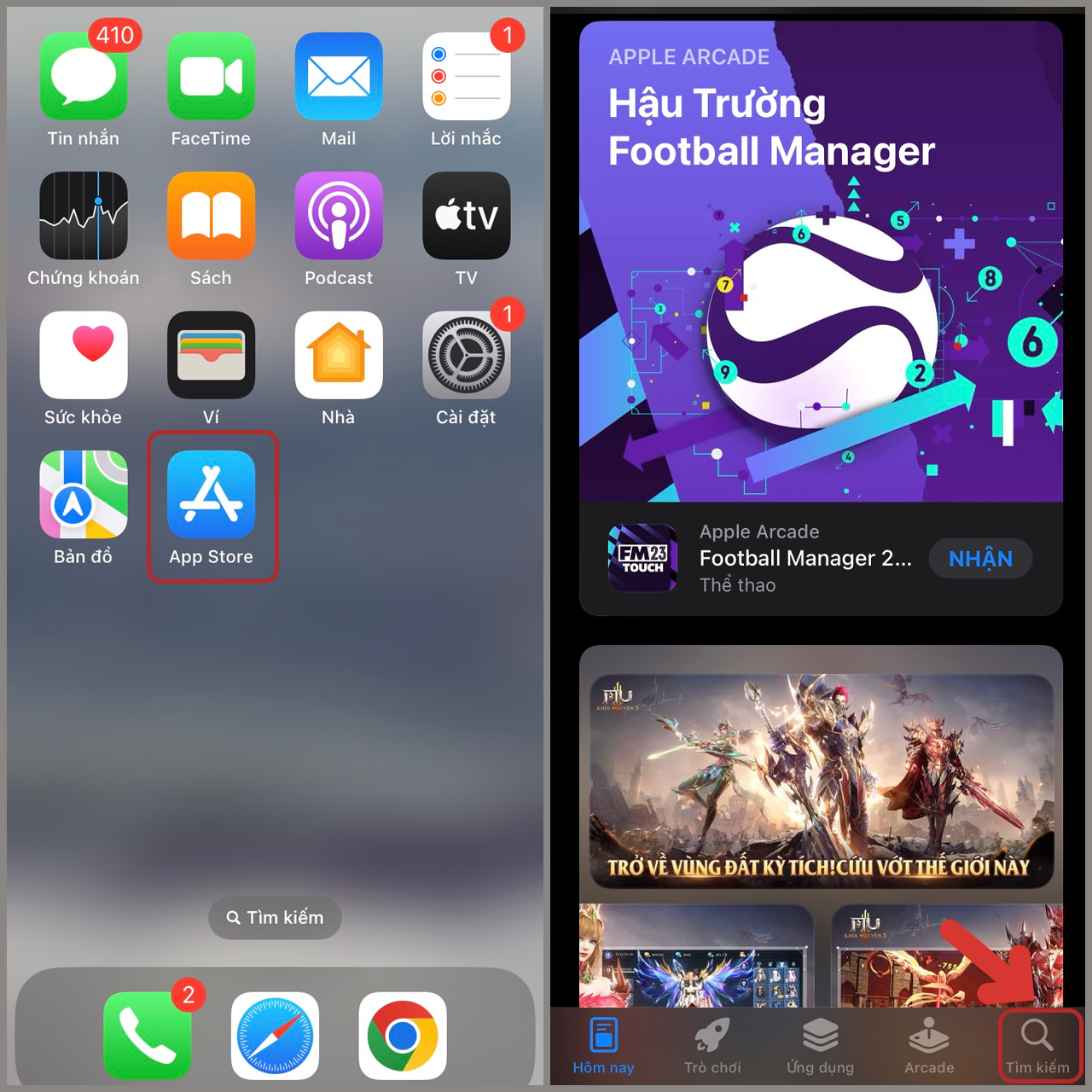 Cách tải Among Us trên IOS