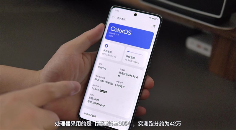 Trên tay OPPO A1 Pro 5G
