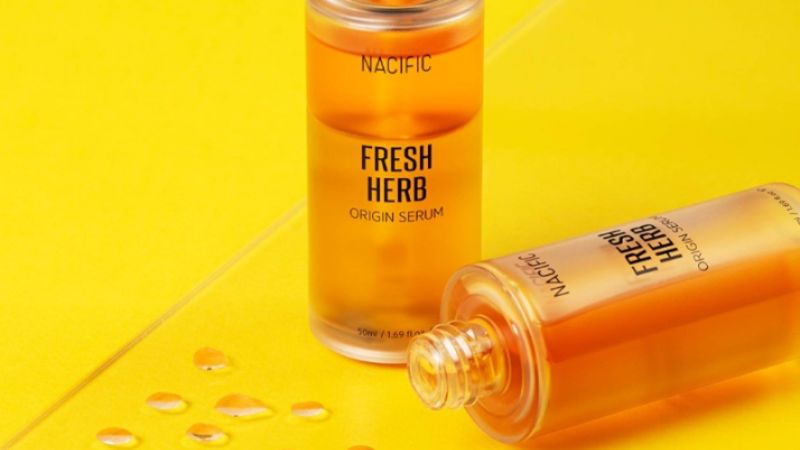 Serum Nacific Fresh Herb Origin cấp ẩm và phục hồi 50ml